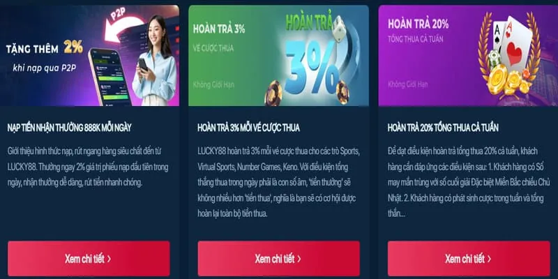 Khuyến mãi nạp lại số đỏ 79